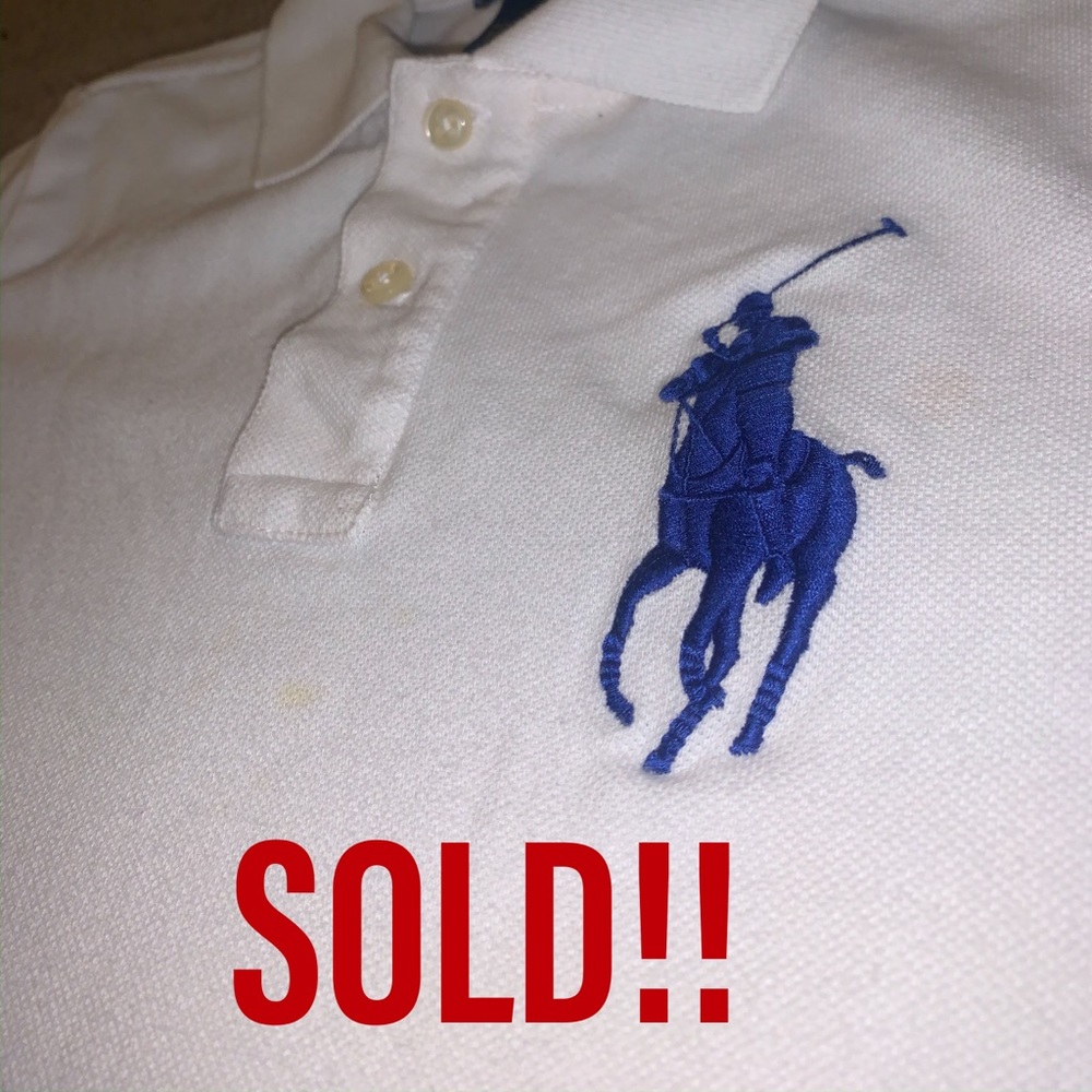 ❌SOLD❌ Boy’s White Polo Shirt